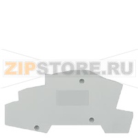 Cover INSTA terminal disconn. for 2.5 mm2, Width 2 mm gray Siemens 8WH9000-6SA00