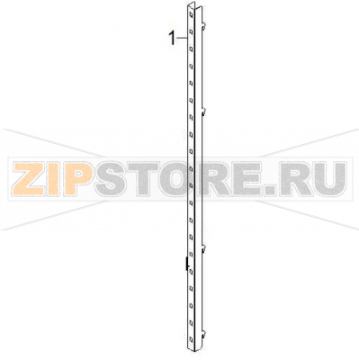 Rack Sagi FD70B Rack Sagi FD70BЗапчасть на деталировке под номером: 1Название запчасти на английском языке: Rack Sagi FD70B