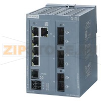 SCALANCE XB205-3 MANAGEABLE LAYER 2 IE-SWITCH 5X 10/100 MBITS/S RJ45 PORTS 3X MM FO SC-PORT 1X CONSOLE PORT DIAGNOSTICS LED REDUNDANT POWER SUPPLY TEMP. RANGE 0 DGR C UP TO +60 DGR C, DIN-RAIL MOUNTING ETHERNET/IP CONFORMAL DEFAULT ETHERNET/IP Siemens 6GK