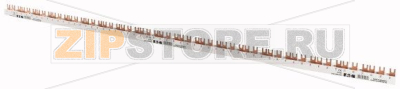 Шина соединительная, 3+N, 80А, 1 метр Eaton Z-GV-16/3P+3N-6TE 