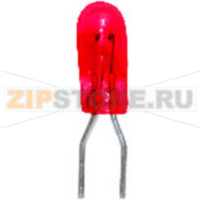 Лампа 22 В, 0.53 Вт, цоколь: Bi-Pin, 4 мм, красная, 1 шт Beli Beco 61008D 