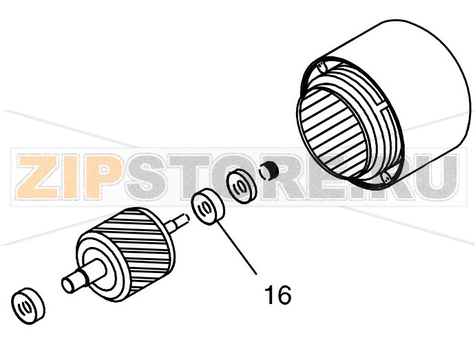 Подшипник 6203 2RS Fimar 22/TE Подшипник 6203 2RS&nbsp;для мясорубки Fimar&nbsp;22/TEЗапчасть на&nbsp;деталировке&nbsp;под номером: 16Количество запчастей в комплекте: 1
