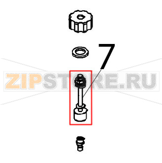 Gr. sensore di livello Angelo Po FX201G3 Gr. sensore di livello Angelo Po FX201G3Запчасть на деталировке под номером: 7