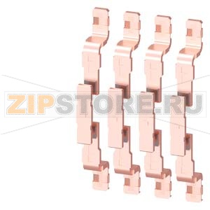 НАБОР ГЛАВНЫХ КОНТАКТОВ ДЛЯ КОНТАКТОРА 3RT2336 (4НО), В НАБОРЕ 3 ПОДВИЖНЫХ И 6 НЕПОДВИЖНЫХ КОНТАКТОВ С КРЕПЁЖНЫМИ ЭЛЕМЕНТАМИ + КОНТАКТЫ ДЛЯ 4-ГО ПОЛЮСА Siemens 3RT2936-6E 