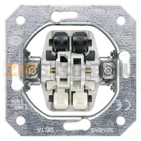 Выключатель DELTA электро-механич. часть для монтажа под штукатурку 10А 250В 2 клавиши Siemens 5TA2155