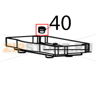 Strain relief Bartscher RT-78B-8 Strain relief Bartscher RT-78B-8Запчасть на деталировке под номером: 40
