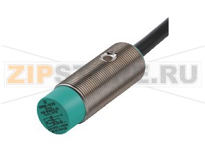 Индуктивный датчик Inductive sensor NJ8-18GM50-E3-10M Pepperl+Fuchs General specificationsSwitching functionNormally closed (NC)Output typePNPRated operating distance8 mmInstallationnon-flushOutput polarityDCAssured operating distance0 ... 6.48 mmActual operating distance7.2 ... 8.8 mm typ. 8 mmReduction factor rAl 0.42Reduction factor rCu 0.4Reduction factor r304 0.72Reduction factor rBrass 0.5Output type3-wireNominal ratingsInstallation conditionsA10 mmB54 mmC24 mmOperating voltage10 ... 60 VSwitching frequency0 ... 1000 HzHysteresis1 ... 10  typ. 7.5  %Reverse polarity protectionreverse polarity protectedShort-circuit protectionpulsingVoltage drop&le 3 VVoltage drop at ILVoltage drop IL = 100 mA, switching element on1.5 ... 2.5 V typ. 1.9 VOperating current0 ... 200 mALowest operating current0 mAOff-state current0 ... 0.5 mA typ. 0.01 mAOff-state current TU =40 °C, switching element off&le 100 &microANo-load supply current&le 9 mASwitching state indicatorLED, yellowFunctional safety related parametersMTTFd1424 aMission Time (TM)20 aDiagnostic Coverage (DC)0 %Approvals and certificatesUL approvalcULus Listed, General PurposeCSA approvalcCSAus Listed, General PurposeCCC approvalCertified by China Compulsory Certification (CCC)Ambient conditionsAmbient temperature-25 ... 70 °C (-13 ... 158 °F)Storage temperature-40 ... 85 °C (-40 ... 185 °F)Mechanical specificationsConnection typecable PVC , 10 mCore cross-section0.5 mm2Housing materialStainless steel 1.4305 / AISI 303Sensing facePBTDegree of protectionIP67