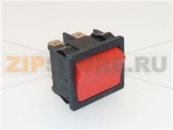 INTERRUTTORE BIPOLARE ROSSO 