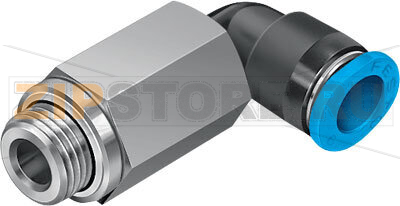 Фитинг цанговый, угловой, удлиненный Festo QSMLL-G1/8-4 