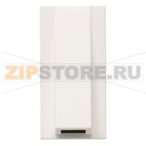 Вывод кабельный, одномодульный, альпийский белый ABB 2CLA210700N1101 