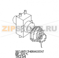 Security thermostat Bip. 335°C Unox XF 090P