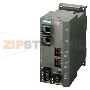 SIMATIC NET,SCALANCE X202-2PIRT УПРАВЛЯЕМЫЙ IE КОММУТАТОР, 2 X 10/100MBIT/S RJ45 ПОРТА, 2X 100MBIT/S POF SC RJ ПОРТА, КОНТАКТ СИГНАЛА ОШИБКИ С УСТАНОВОЧНОЙ КНОПКОЙ, РЕЗЕРВИРОВАННОЕ ПИТАНИЕ, PROFINET-УСТРОЙСТВО, УПРАВЛЕНИЕ СЕТЬЮ, ВСТРОЕННЫЙ МЕНЕДЖЕР РЕЗЕРВ 