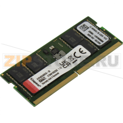 Оперативная память 32 Гб, 4800 МГц, DDR5, SO-DIMM Kingston KVR48S40BD8-32 