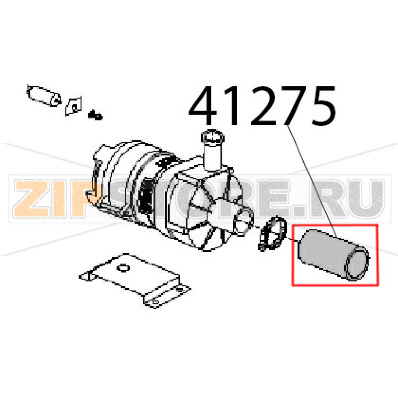 Manicotto pompa Angelo Po KD130EAT Manicotto pompa Angelo Po KD130EATЗапчасть на деталировке под номером: 41275