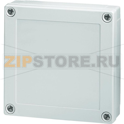 Корпус 180x180x60 мм, поликарбонат, серый, 1 шт Fibox PCM 175/60 G 