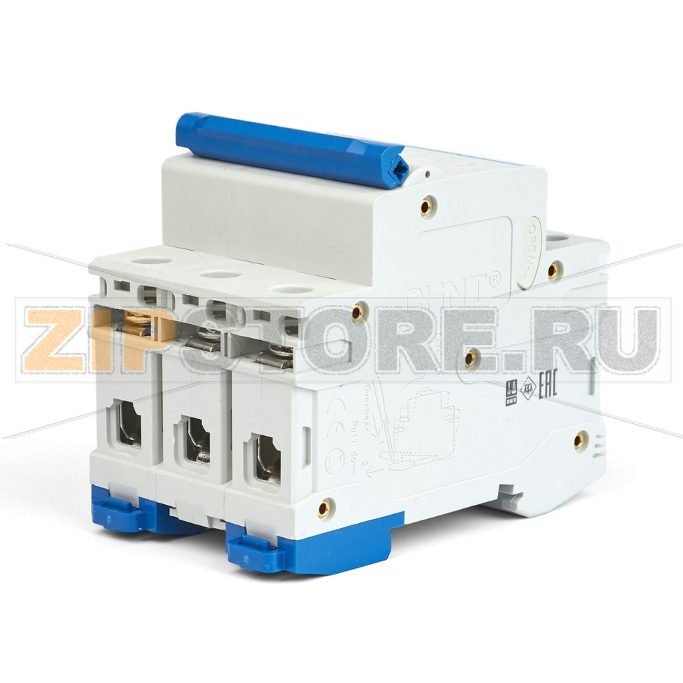 Выключатель автоматический 25 А, 10 кА, 3 полюса Chint NB1-63H 
