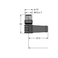 Кабель Turck HT-WWAS4.5-5/S2430