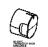 80-260°C thermostat knob Unox XFT 193