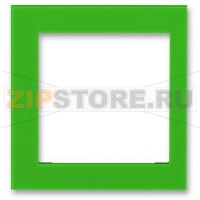 Накладка на рамку 55х55 мм, зелёная ABB 2CHH010255A4067