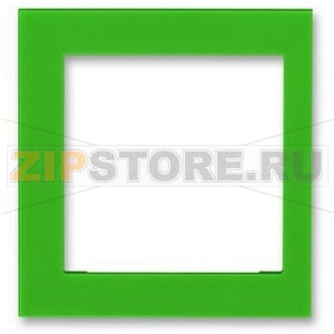 Накладка на рамку 55х55 мм, зелёная ABB 2CHH010255A4067 