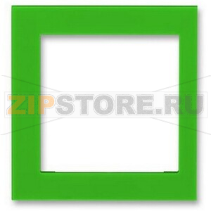 Накладка на рамку 55х55 мм, зелёная ABB 2CHH010255A4067 