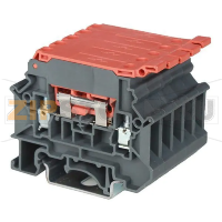 Клемма с короткозамыкателем, серая CHIKU RTB 4-HEDI