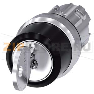 АКТУАТОР ПОВОРОТНОГО ПЕРЕКЛЮЧАТЕЛЯ С КЛЮЧОМ RONIS, 22MM, КРУГЛ., ГЛЯНЦЕВЫЙ МЕТАЛЛ, НОМЕР ЗАМКА 455, С 2 КЛЮЧАМИ, 3 КОММУТАЦИОННЫХ ПОЛОЖЕНИЯ: I-O-II, С ФИКСАЦИЕЙ, УГОЛ ПОВОРОТА РУКОЯТКИ 2X45 ГРАД.: 10:30Ч./12Ч./13:30Ч., ПОЛОЖЕНИЕ ИЗЪЯТИЯ КЛЮЧА: O Siemens 3 