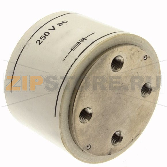 Предохранитель, 2500 A, AC 250 В, 200 кА, 48x89 мм, aR, UL Eaton 2500AMP 250V AC SEMI-CONDUCTOR 