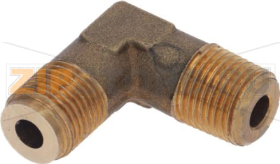 L-FITTING ø 1/8M GAS - 1/8M GAS 