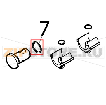 O-Ring Silanos N700 PS O-Ring Silanos N700 PSЗапчасть на деталировке под номером: 7