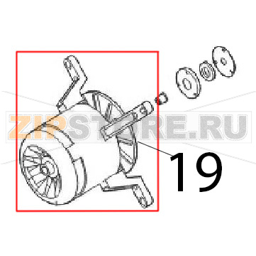Motor Angelo Po FM1011E2 Motor Angelo Po FM1011E2Запчасть на деталировке под номером: 19