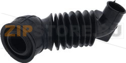 PIPE WITH DAMPER WHIRLPOOL C00386630 