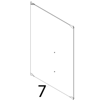 Internal glass complete Piron P920RXS