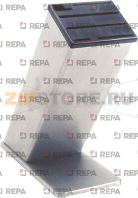 BLOCK KNIFEHOLDER STAINL. STEEL260x140xH 