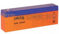 Delta DTM 12022 Свинцово-кислотный аккумулятор Delta DTM 12022 (характеристики): Напряжение - 12 В; Емкость - 2,2 Ач; Габариты: 103 мм x 45 мм x 70 мм, Вес: 0,7 кгТехнология аккумулятора: AGM VRLA Battery