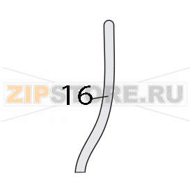 Tubo 4x6 cristal blue PVC Elettrobar Fast 80D Tubo 4x6 cristal blue PVC Elettrobar Fast 80DЗапчасть на деталировке под номером: 16