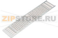 Крышка из листового металла, HP 10, 1mm, перфорированная, для кассет PRO, для монтажа направляющих печатных плат IZK/M KF Bopla IZK/M 16010-ADL-KF-P