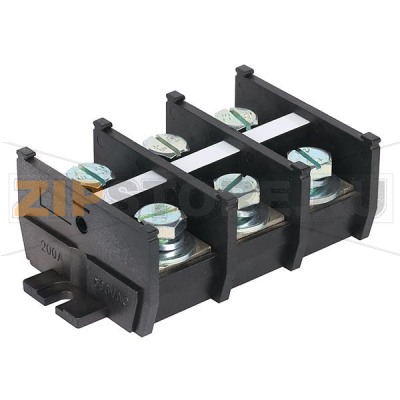 Клемма открытая, сильноточная, черная CHIKU RBC 200A 
