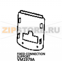 Fixed connection support Unox XB 695