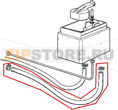 Plastik rohr - pro meter Scotsman MF 56   Plastik rohr - pro meter Scotsman MF 56Запчасть на 
