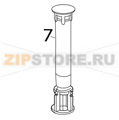 Troppopieno Elettrobar Fast 160 Troppopieno Elettrobar Fast 160Запчасть на деталировке под номером: 7