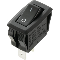 Переключатель клавишный 250 В/AC, 16 А, 1 x выкл/вкл TRU Components TC-R13-205F3-01