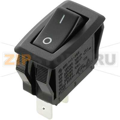 Переключатель клавишный 250 В/AC, 16 А, 1 x выкл/вкл TRU Components TC-R13-205F3-01 
