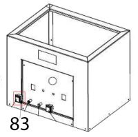 Luminous green on-off push button Vema AP 2091