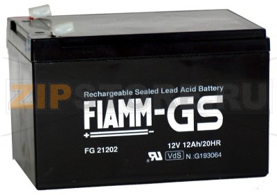 FIAMM FG 21202 Герметичные необслуживаемые аккумуляторы (АКБ) FIAMM FG 21202 Напряжение - 12 В; Емкость - 12 Ач; Габариты: длина 151 мм, ширина 98 мм, высота 95 мм, вес: 3,8 кг