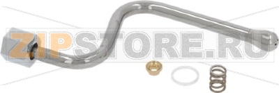 STEAM PIPE COMPLETE ST. STEEL ø 10 mm 