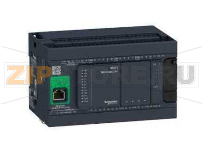 Контроллер логический 100-240 В, 2 А, 6 реле Schneider Electric TM241CEC24R 