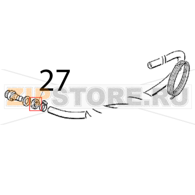 Mutter Scotsman EC 126 AS Mutter Scotsman EC 126 ASЗапчасть на деталировке под номером: 27