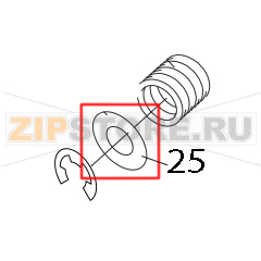 Head lock washer Toshiba TEC B-852-TS12-CN Head lock washer Toshiba TEC B-852-TS12-CNЗапчасть на деталировке под номером: 25