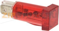 КРАСНАЯ ИНДИКАТОРНАЯ ЛАМПА, 250 В 